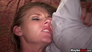 Whore gets asshole opened up on sextape Alli May 2 3 porn video